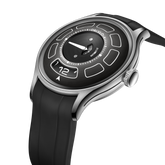 OBLVLO BLM-UFO 41MM Unique UFO-Shaped Automatic Watch with Luminous Silicone Strap And Steel Bracelet Mechanical Watch